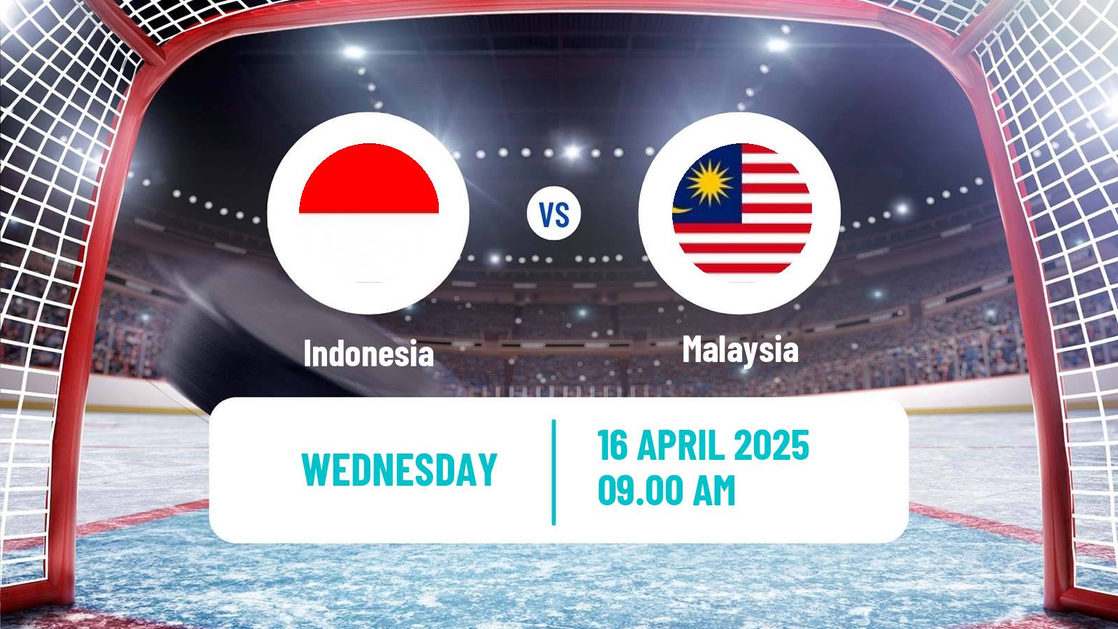 Hockey IIHF World Championship IV Indonesia - Malaysia