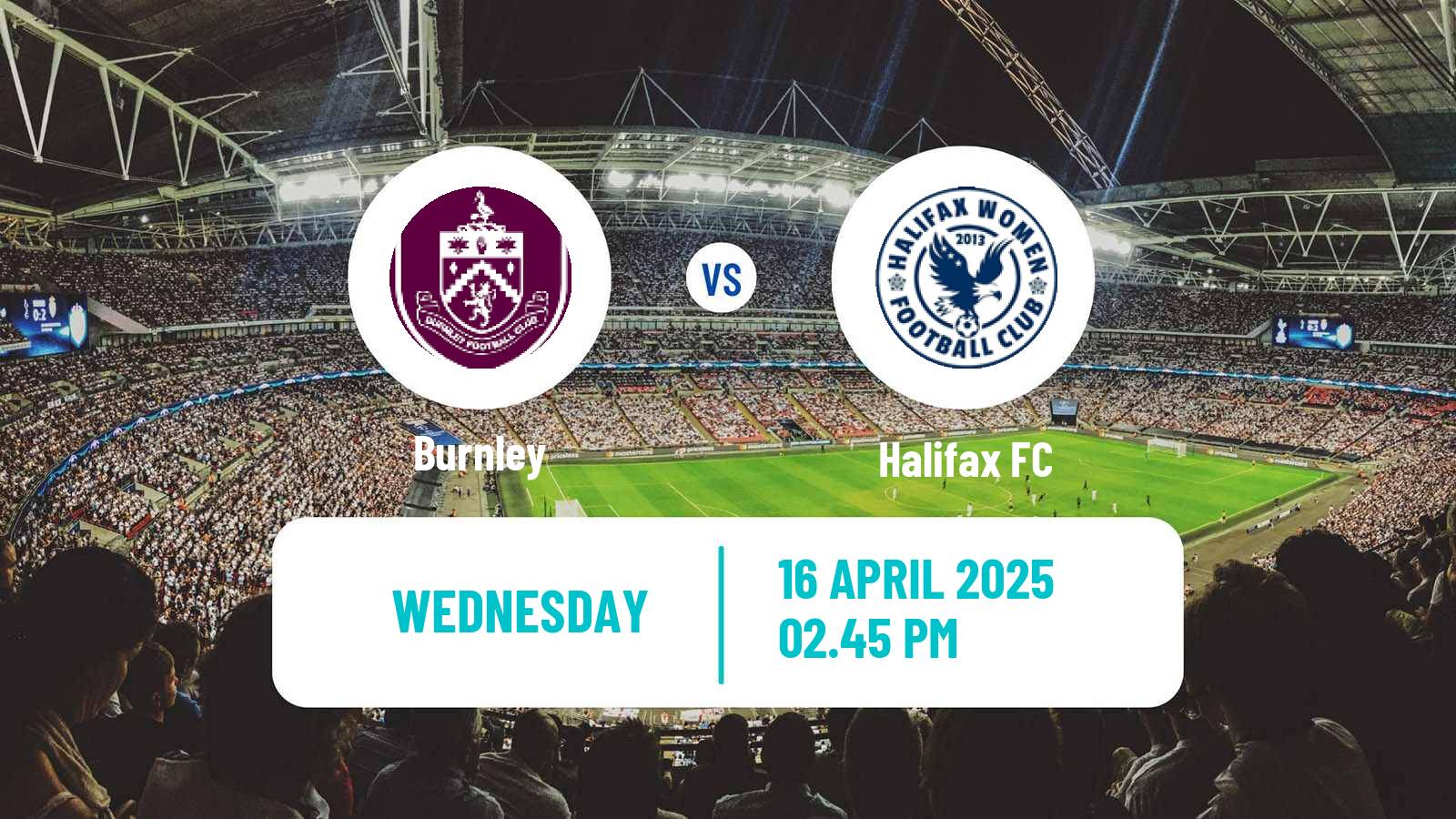 Soccer English National League North Women Burnley - Halifax FC