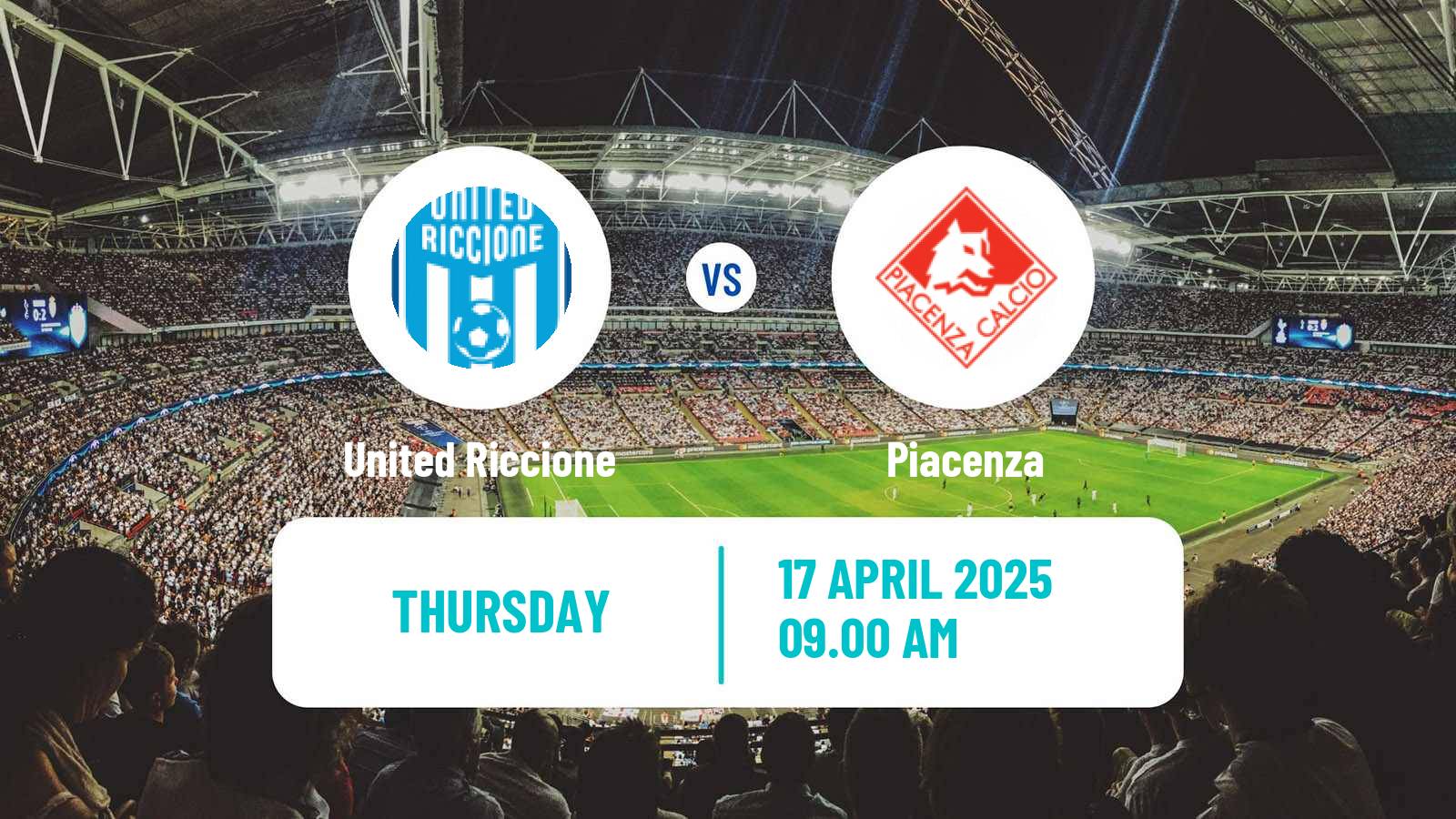 Soccer Italian Serie D - Group D United Riccione - Piacenza