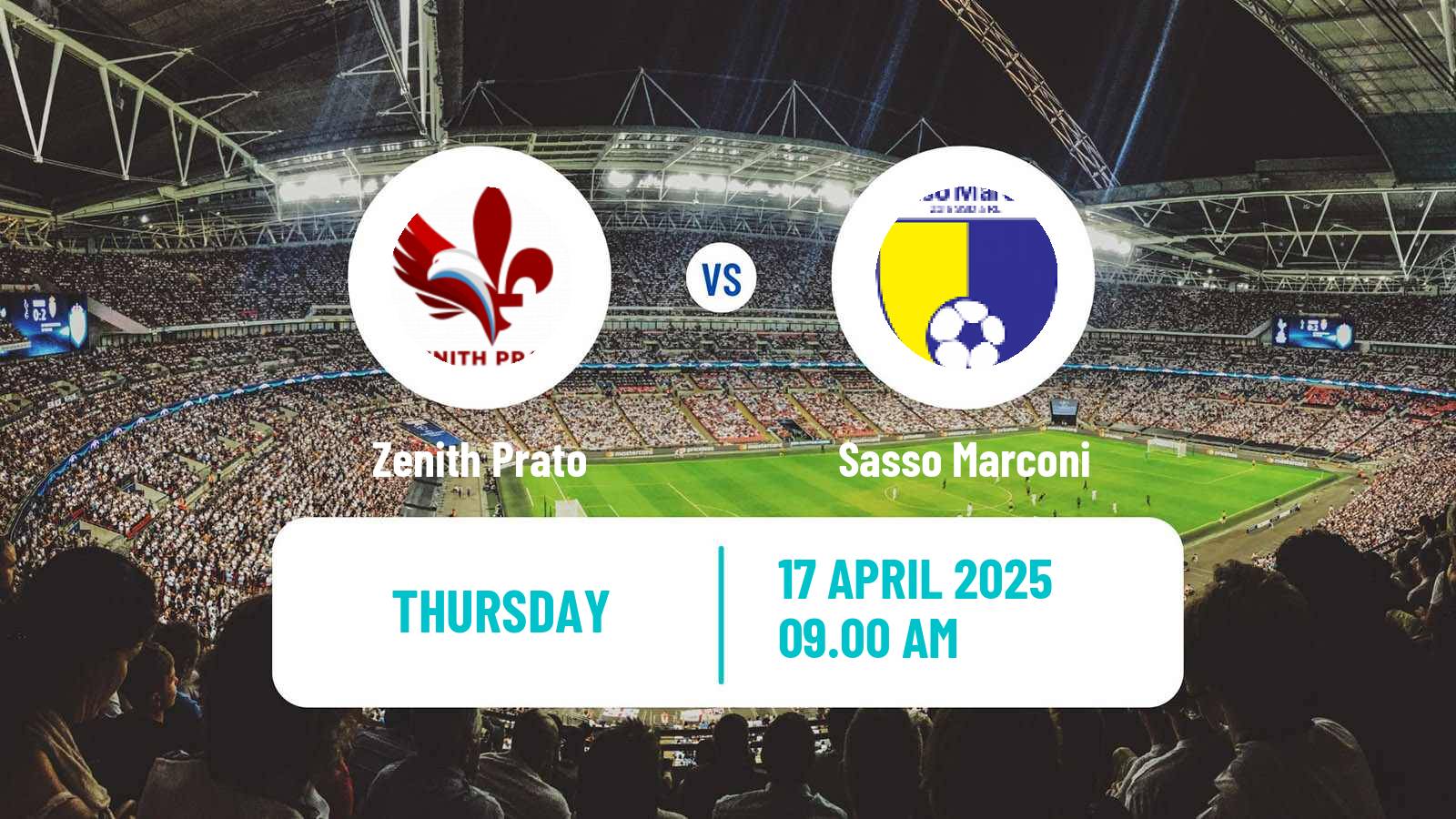 Soccer Italian Serie D - Group D Zenith Prato - Sasso Marconi