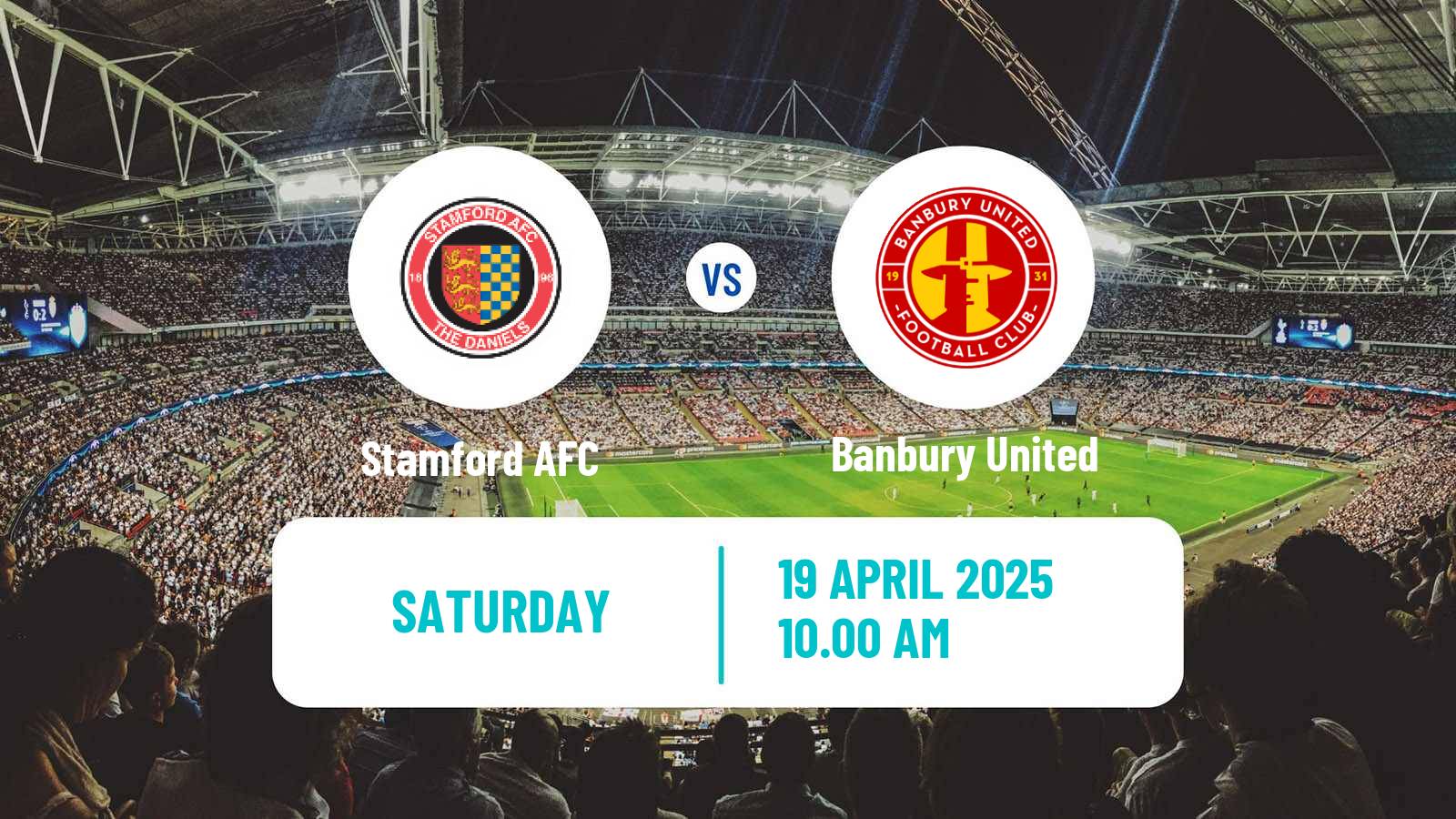Soccer English Southern League Central Division Stamford - Banbury United