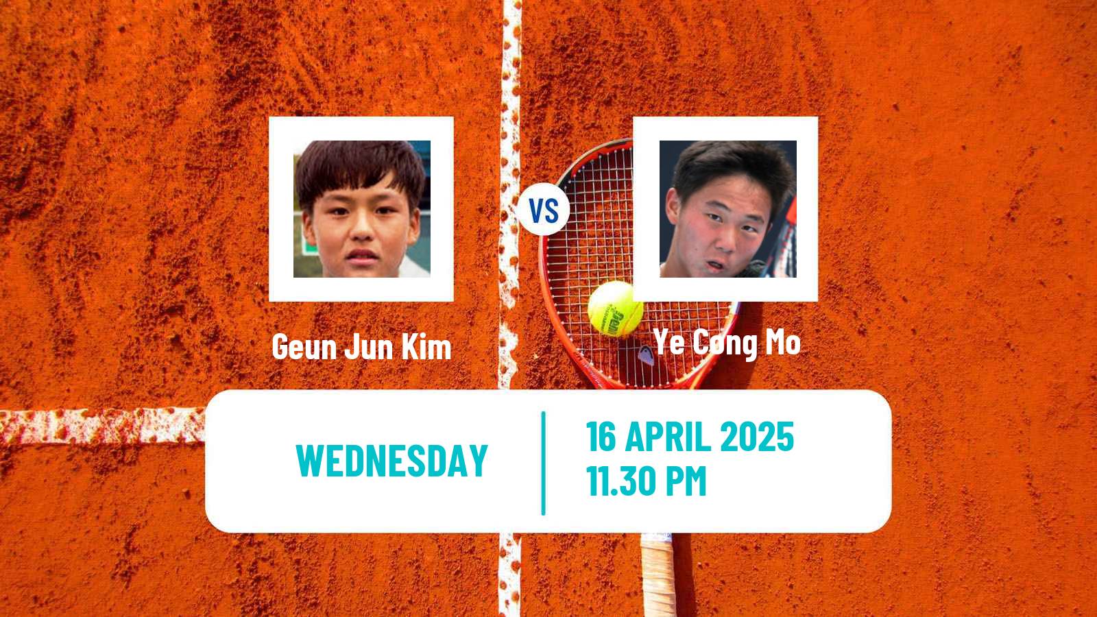 Tennis ITF M15 Luan 2 Men Geun Jun Kim - Ye Cong Mo