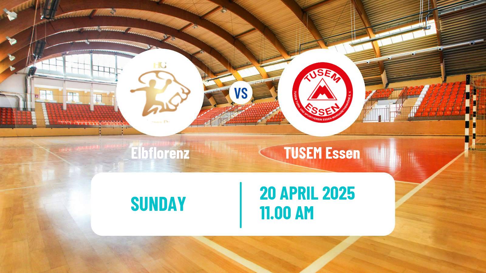 Handball German 2 Bundesliga Handball Elbflorenz - TUSEM Essen