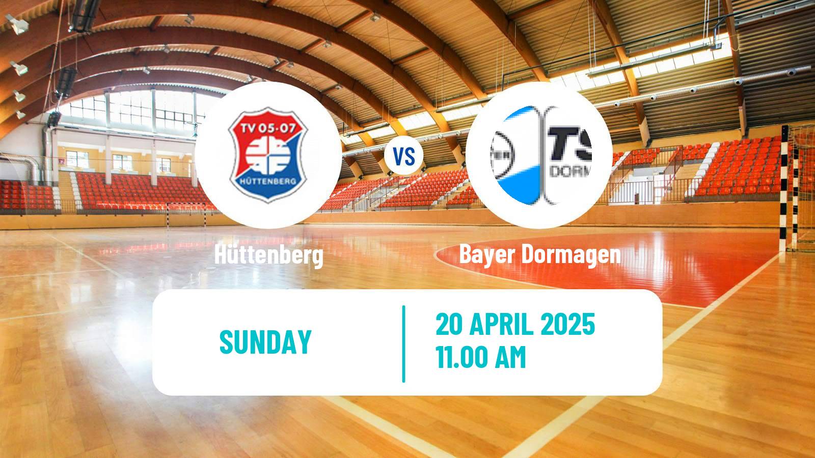 Handball German 2 Bundesliga Handball Hüttenberg - Bayer Dormagen