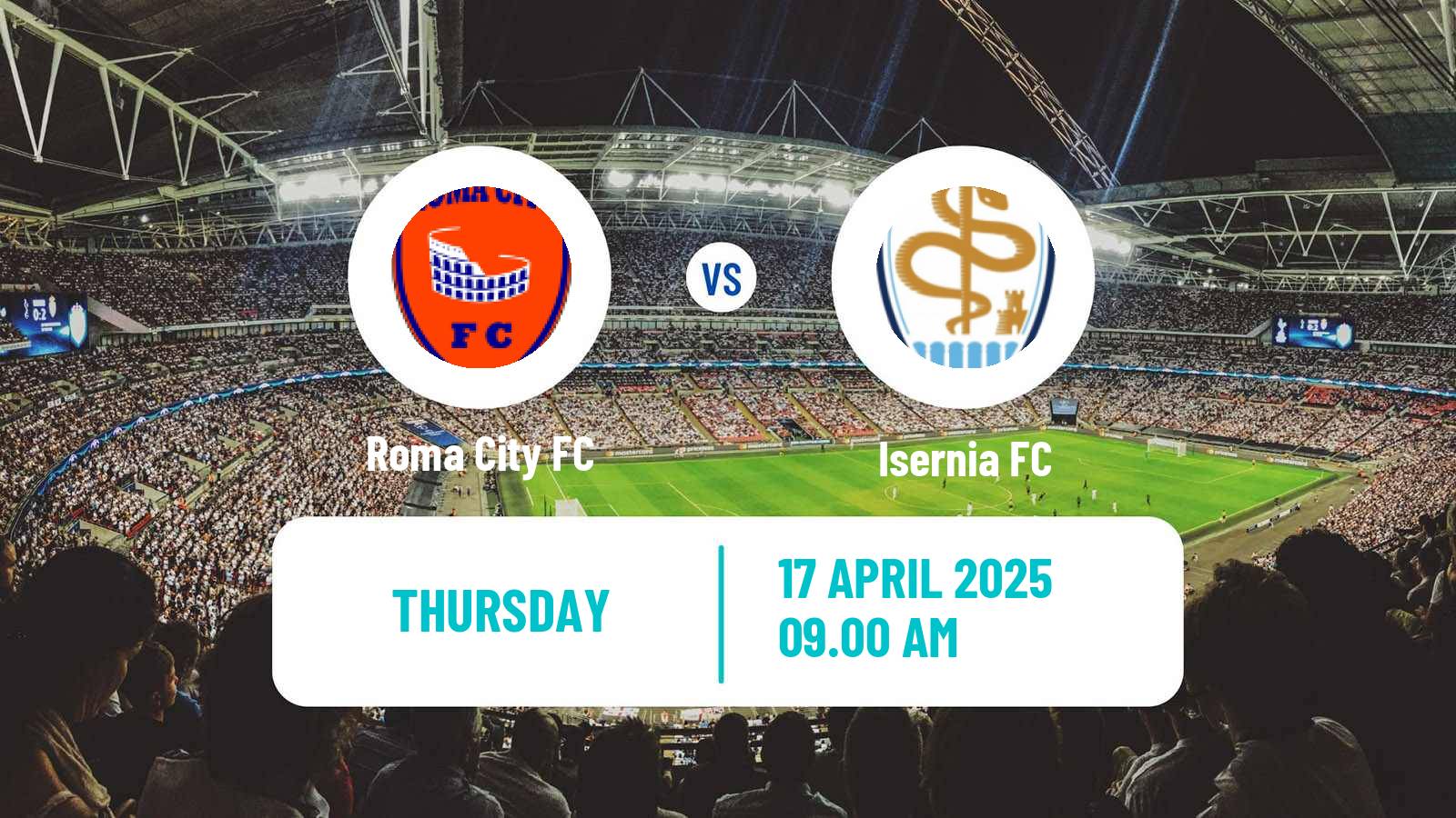 Soccer Italian Serie D - Group F Roma City - Isernia