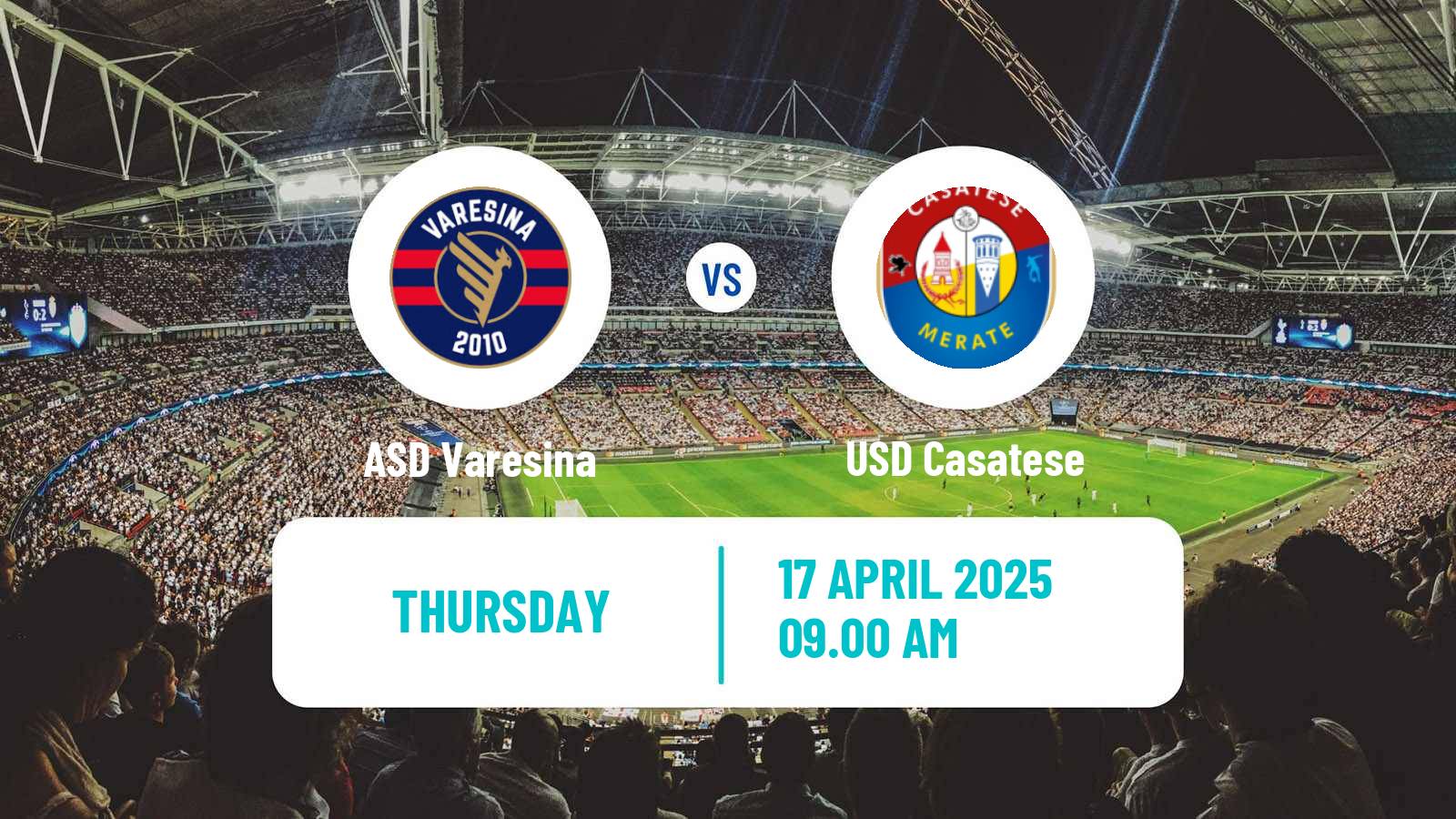 Soccer Italian Serie D - Group B Varesina - Casatese