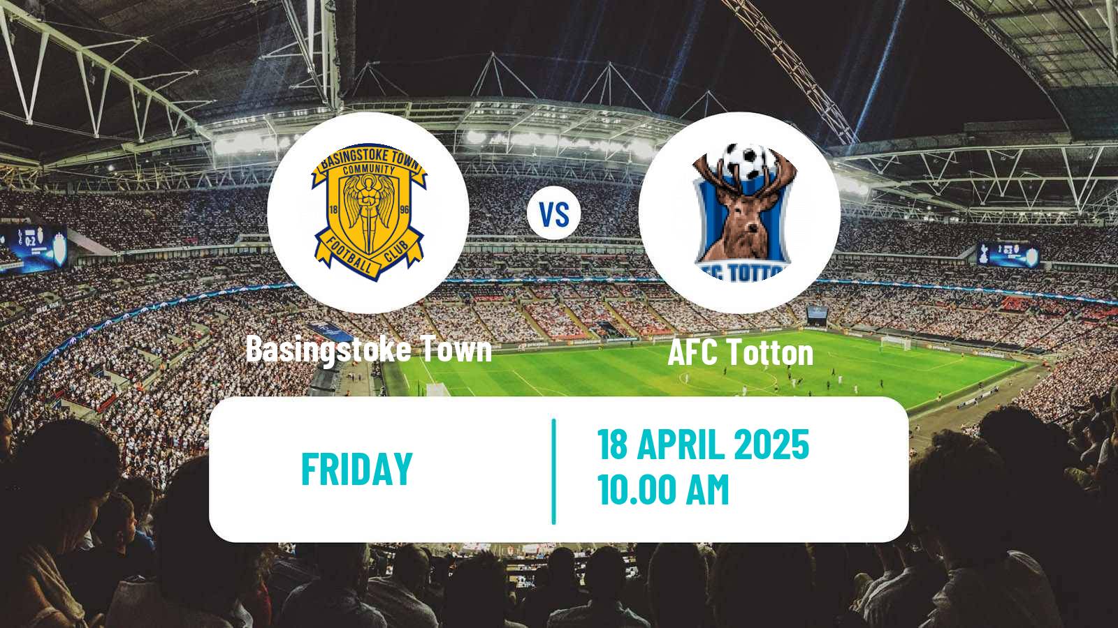 Soccer English Southern League South Division Basingstoke Town - Totton