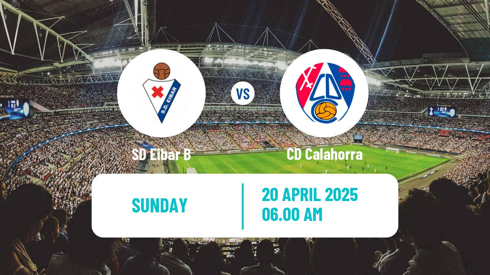 Soccer Spanish Segunda RFEF - Group 2 Eibar B - Calahorra