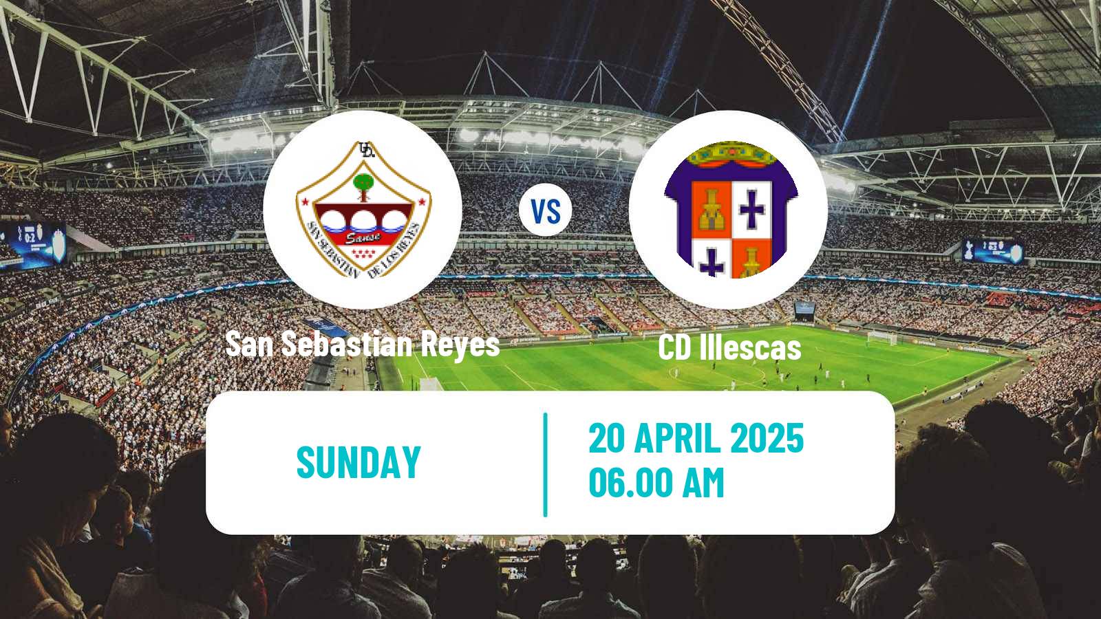 Soccer Spanish Segunda RFEF - Group 5 San Sebastian Reyes - Illescas