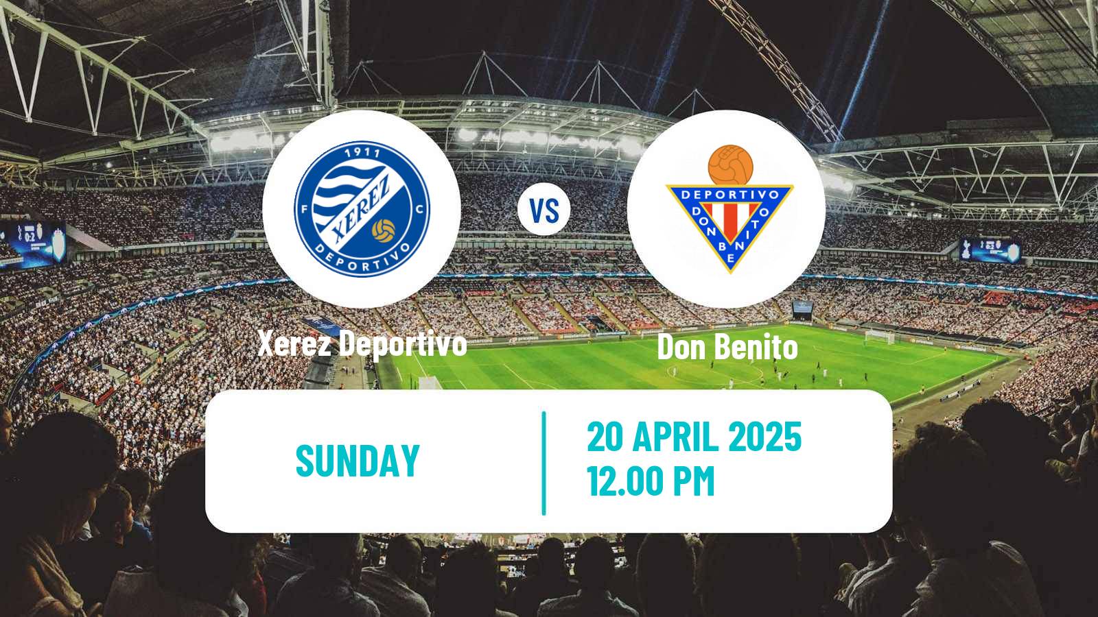 Soccer Spanish Segunda RFEF - Group 4 Xerez Deportivo - Don Benito
