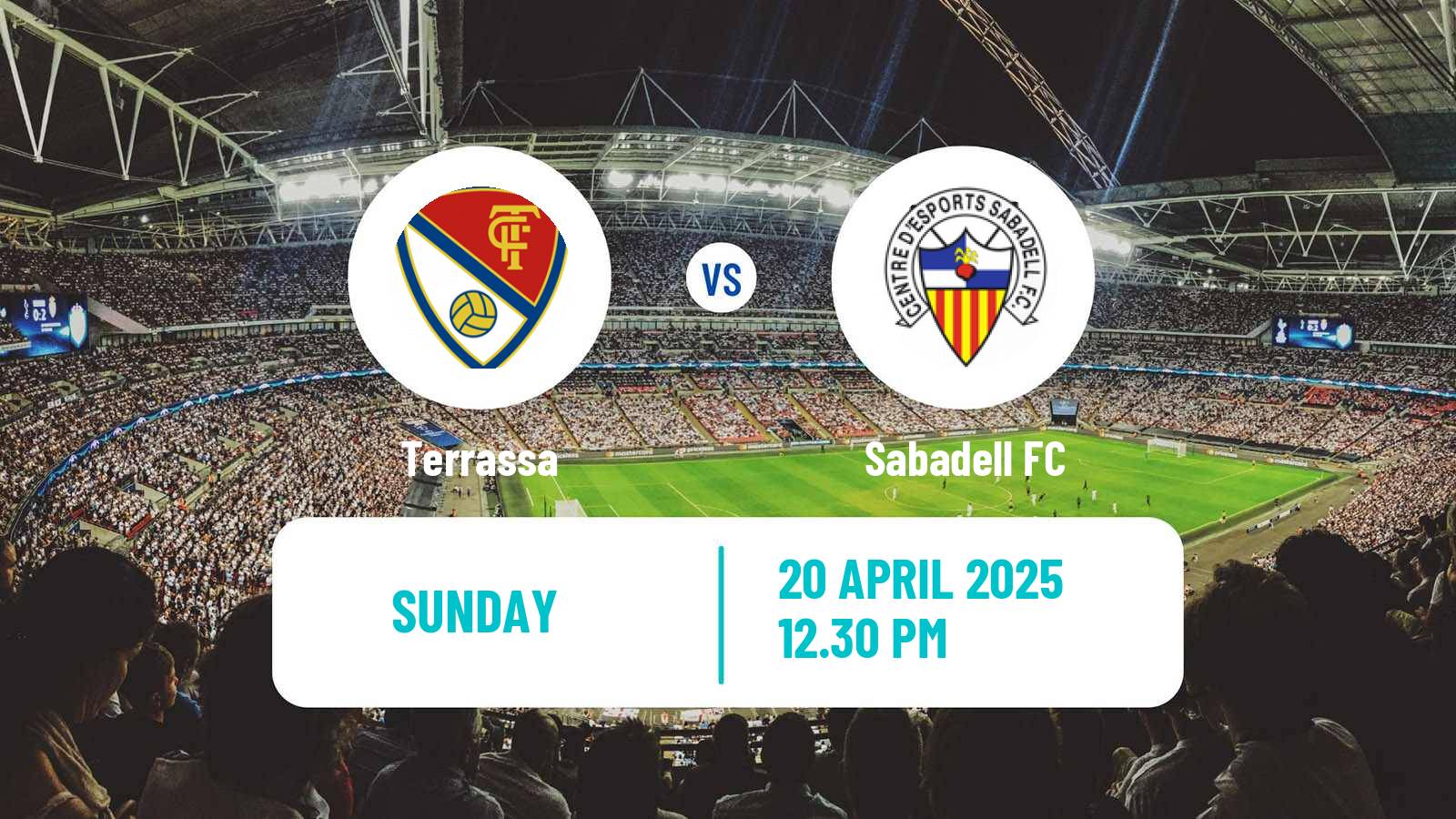 Soccer Spanish Segunda RFEF - Group 3 Terrassa - Sabadell