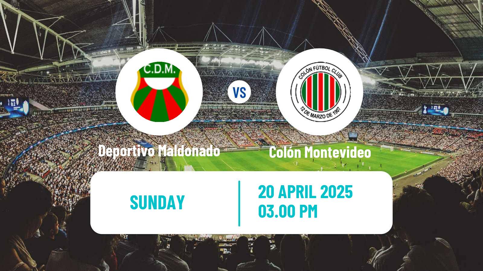 Soccer Uruguayan Segunda Division Deportivo Maldonado - Colón Montevideo