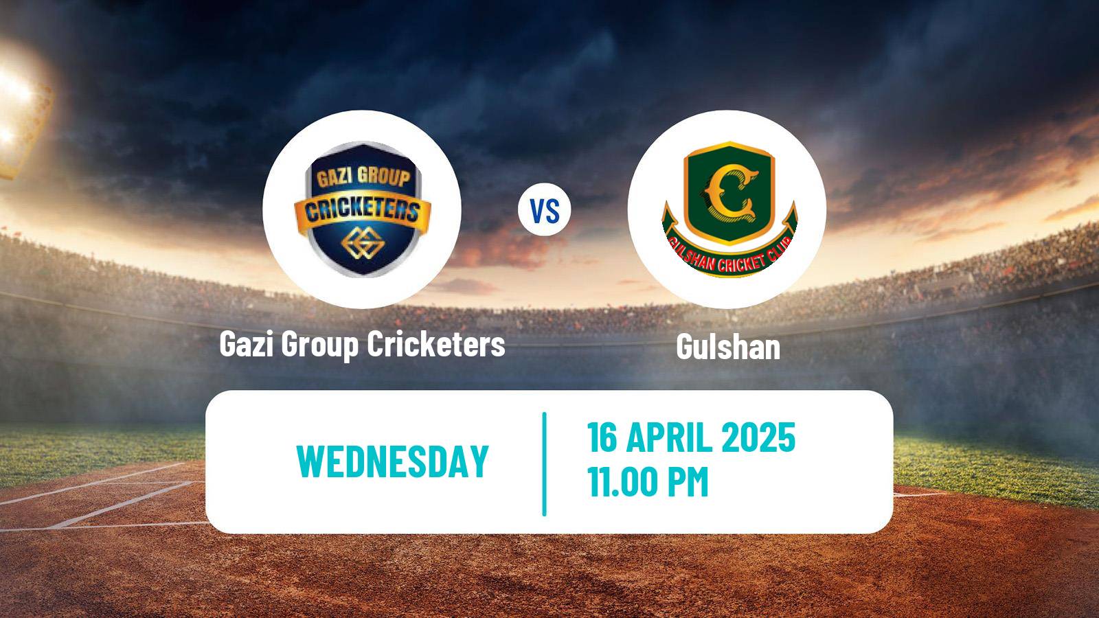 Cricket Bangladesh Dhaka Premier League Gazi Group Cricketers - Gulshan
