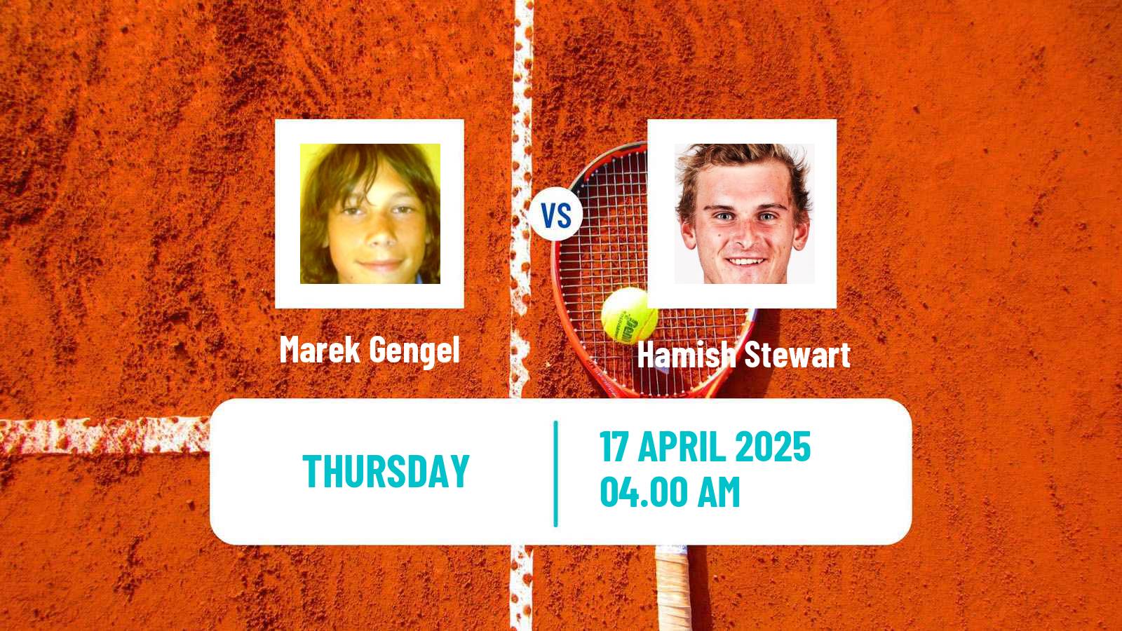 Tennis ITF M25 Sharm Elsheikh Men Marek Gengel - Hamish Stewart