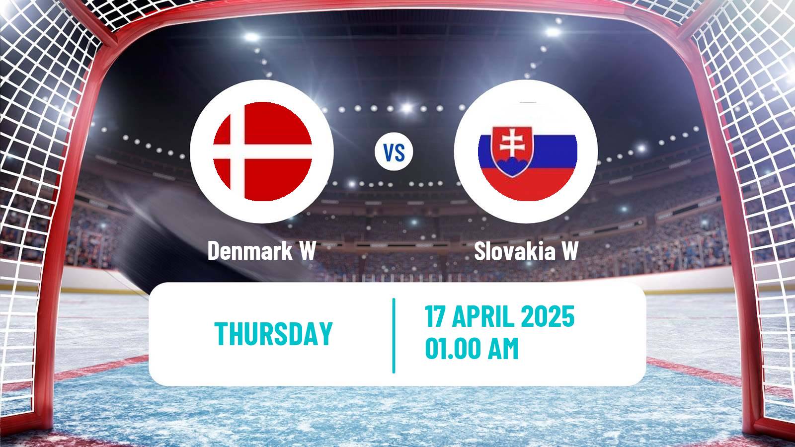 Hockey IIHF World Championship IA Women Denmark W - Slovakia W
