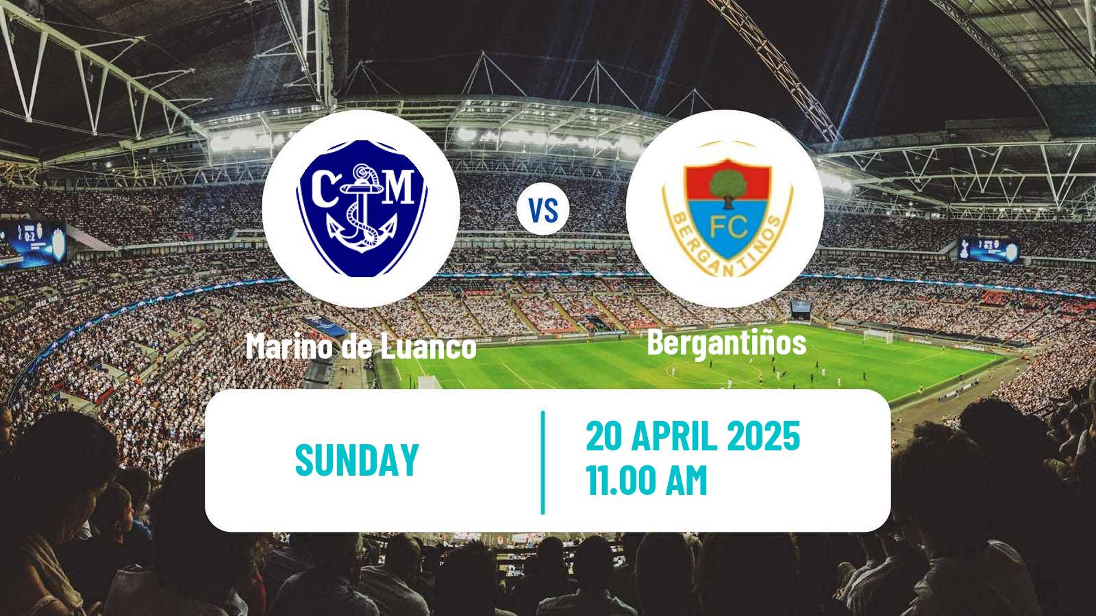 Soccer Spanish Segunda RFEF - Group 1 Marino de Luanco - Bergantiños