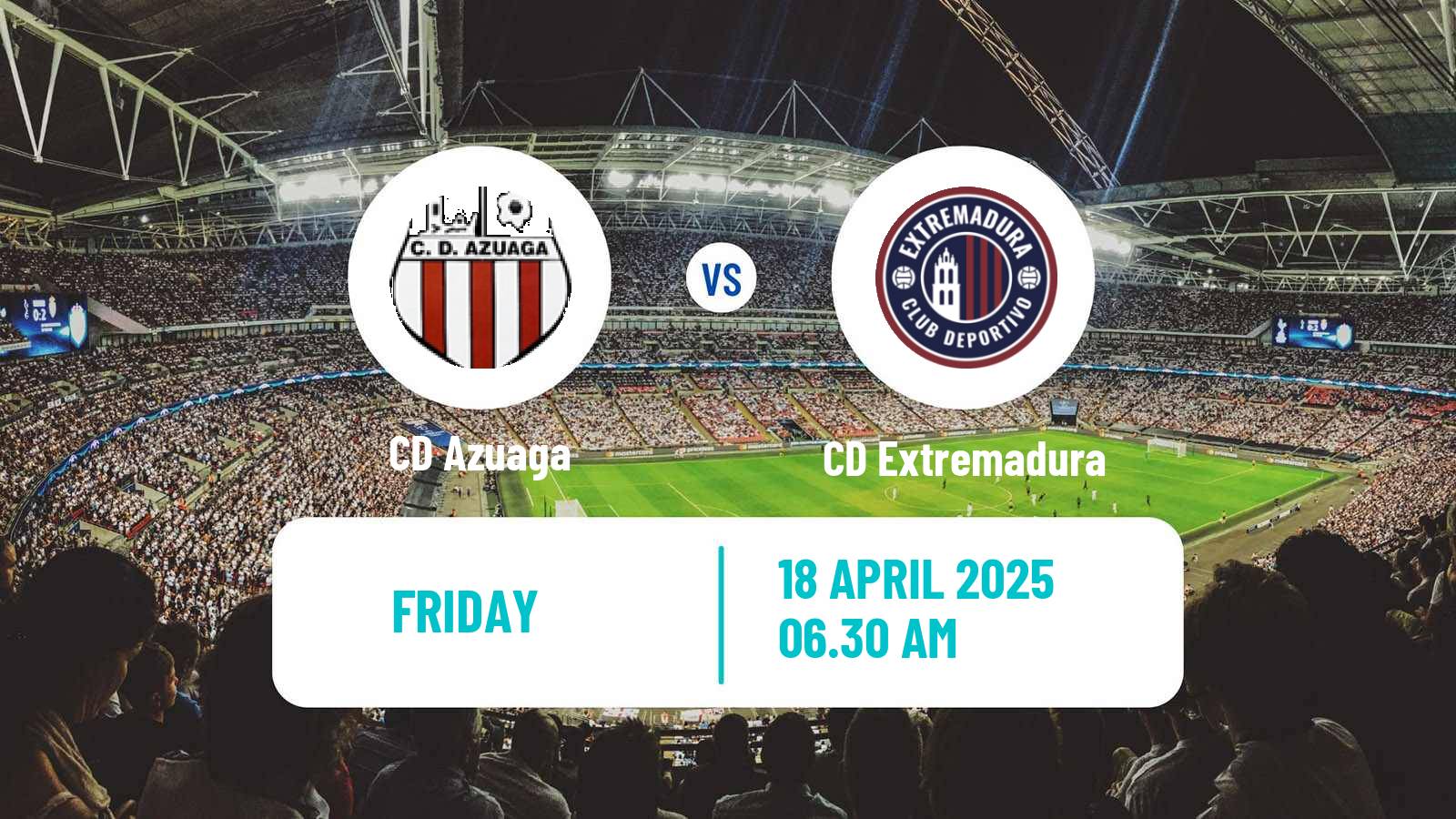 Soccer Spanish Tercera RFEF - Group 14 Azuaga - CD Extremadura