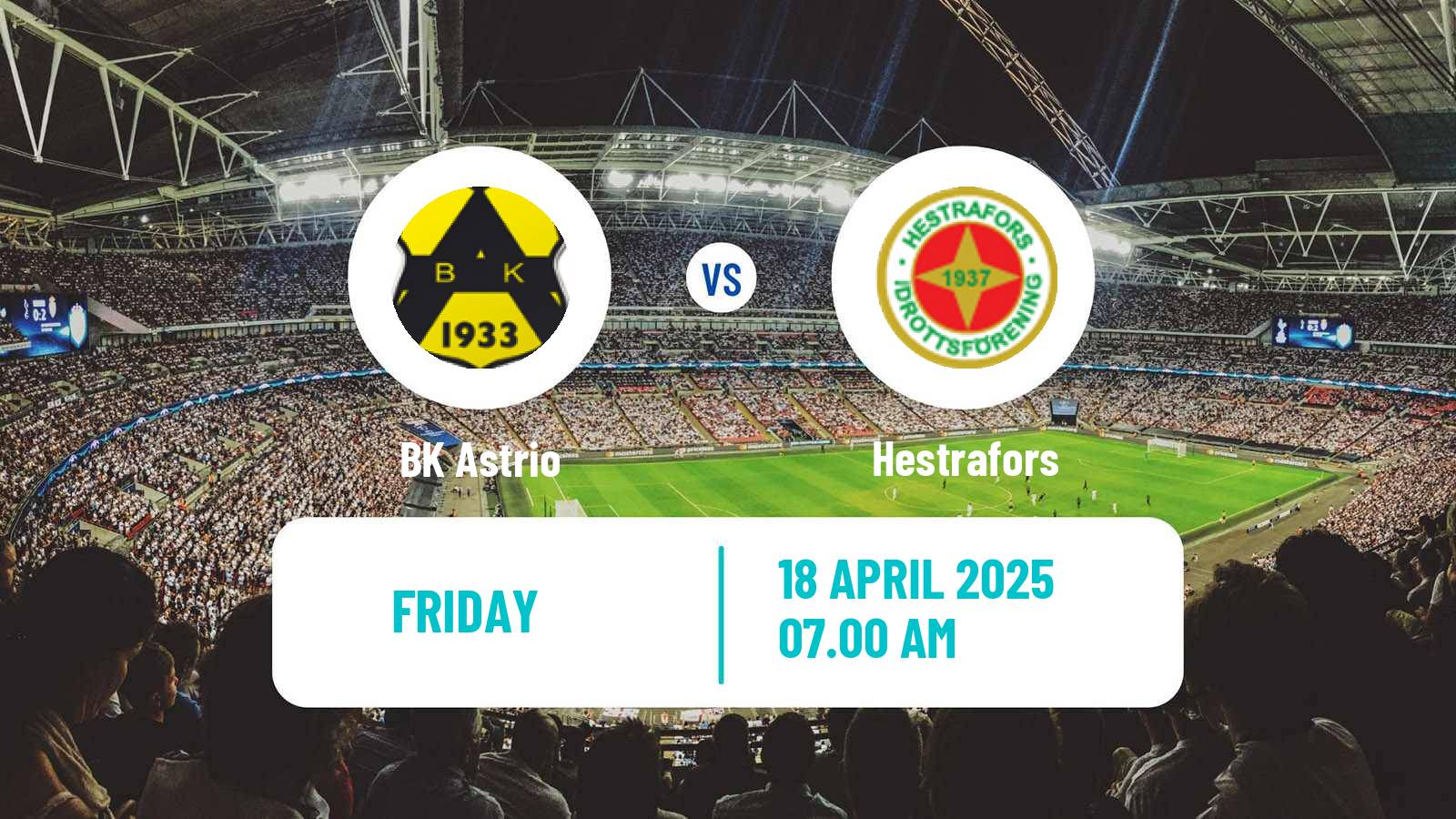 Soccer Swedish Division 2 - Västra Götaland Astrio - Hestrafors