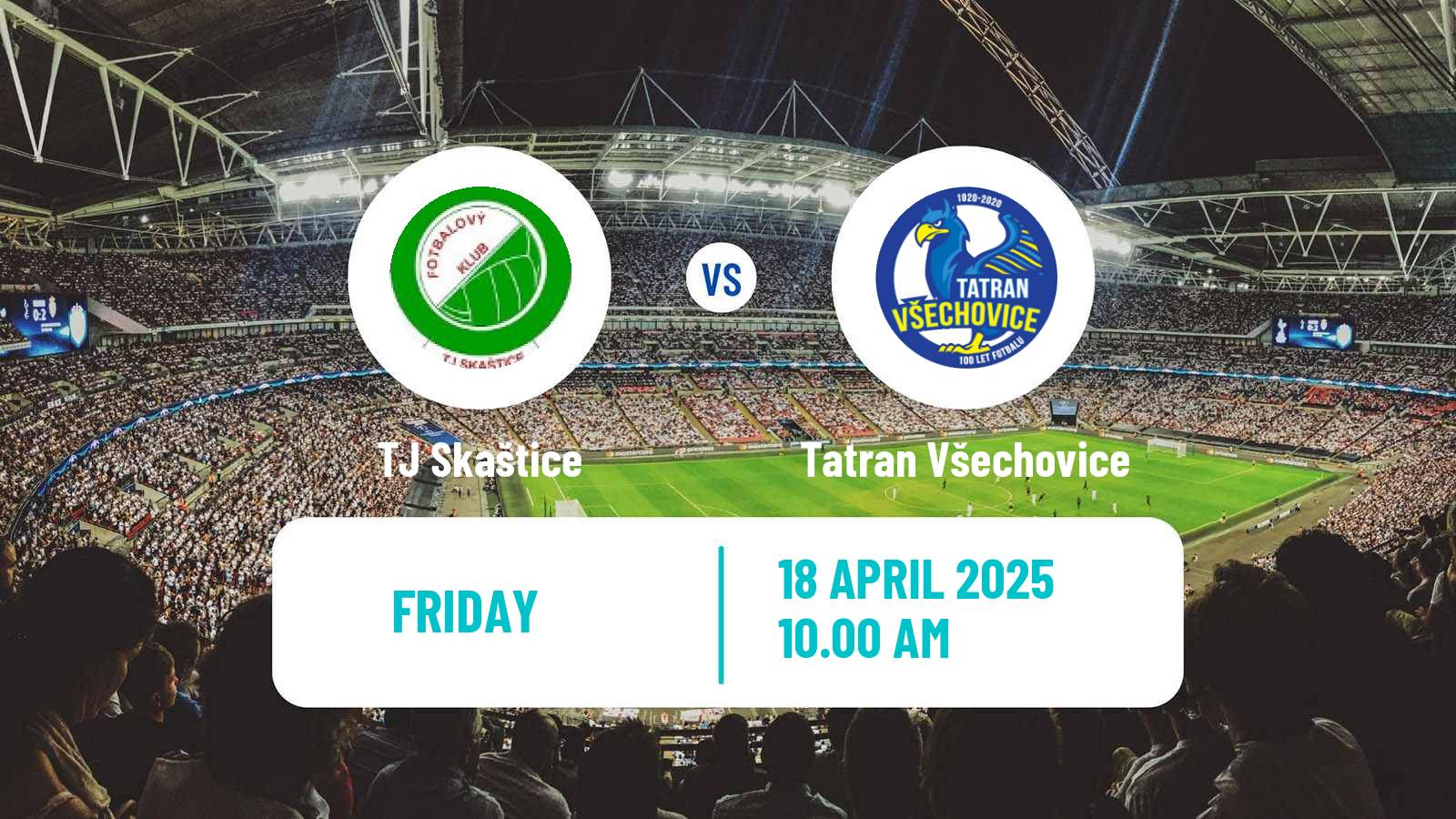 Soccer Czech Division E Skaštice - Tatran Všechovice