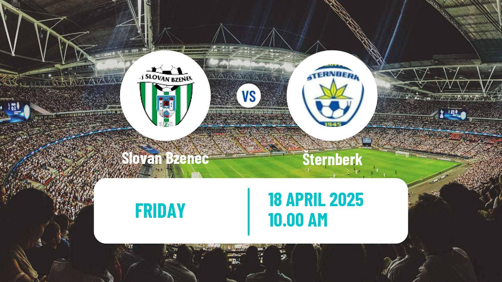 Soccer Czech Division E Slovan Bzenec - Šternberk