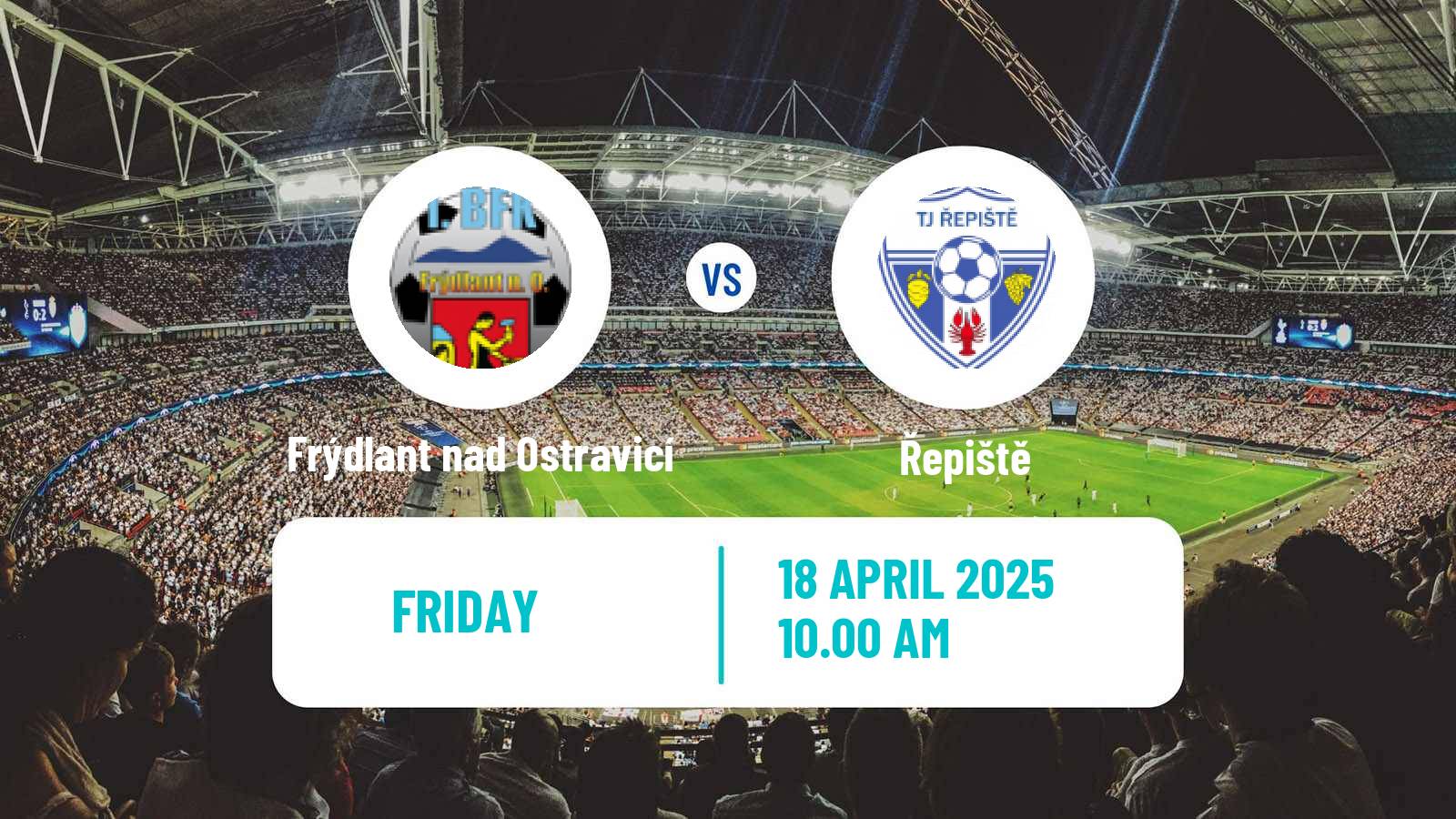 Soccer Czech Division F Frýdlant nad Ostravicí - Řepiště