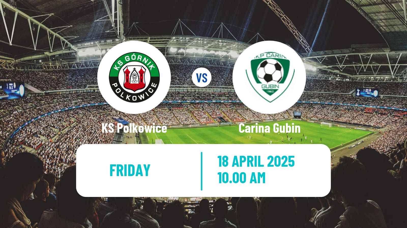 Soccer Polish Division 3 - Group III Polkowice - Carina Gubin