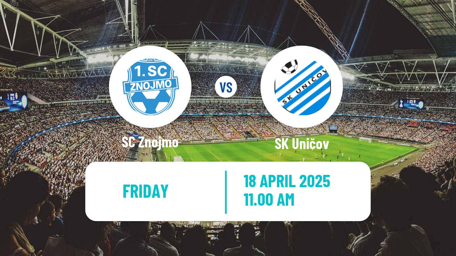 Soccer Czech MSFL Znojmo - Uničov