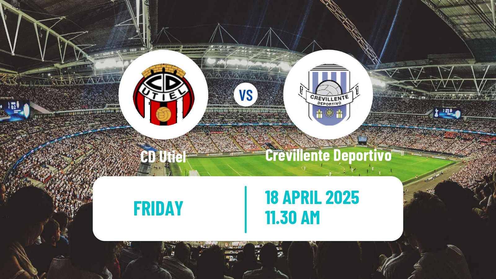Soccer Spanish Tercera RFEF - Group 6 Utiel - Crevillente Deportivo