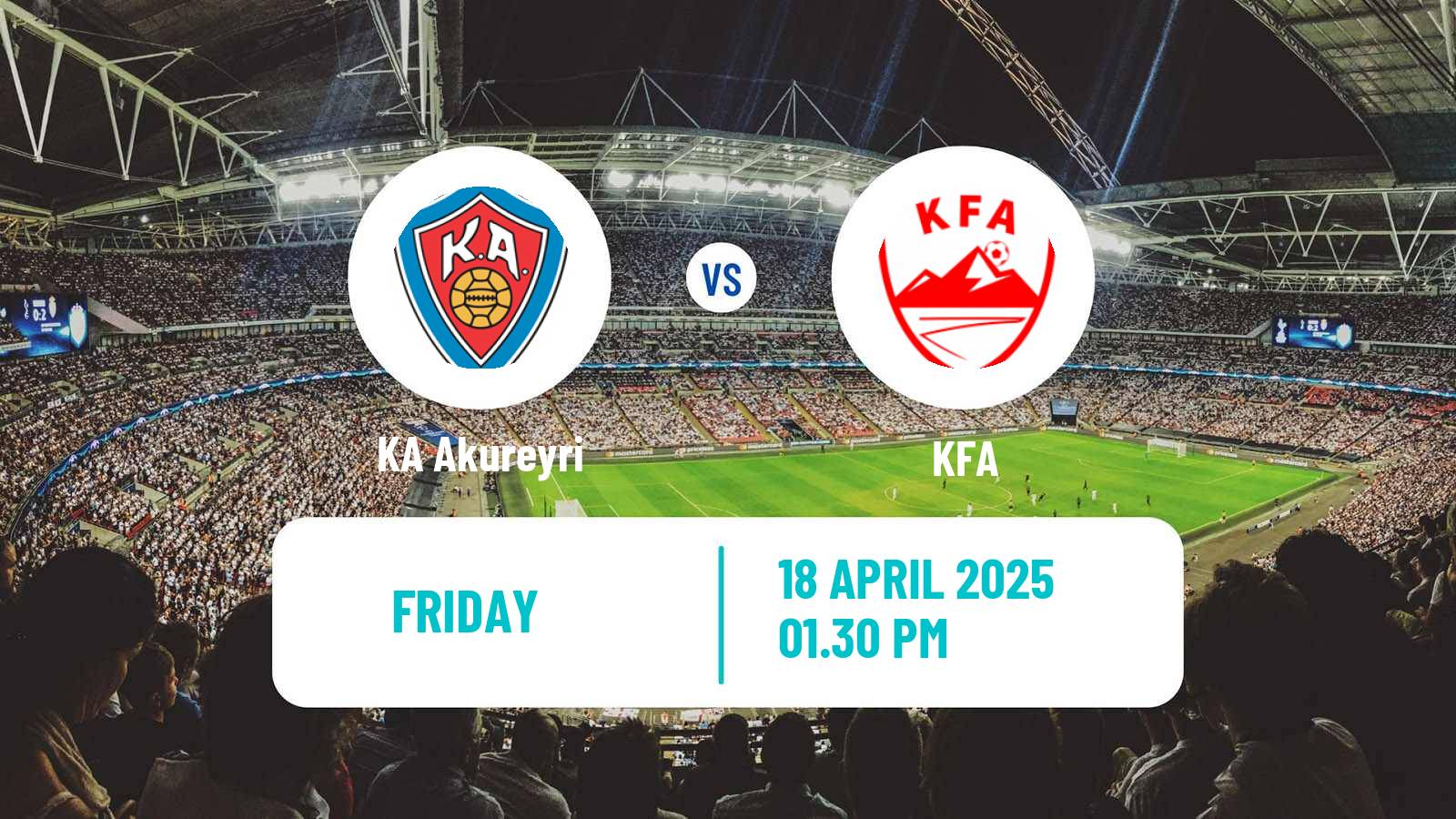 Soccer Icelandic Cup KA Akureyri - KFA