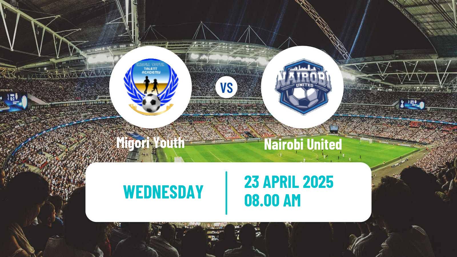 Soccer Kenyan Super League Migori Youth - Nairobi United