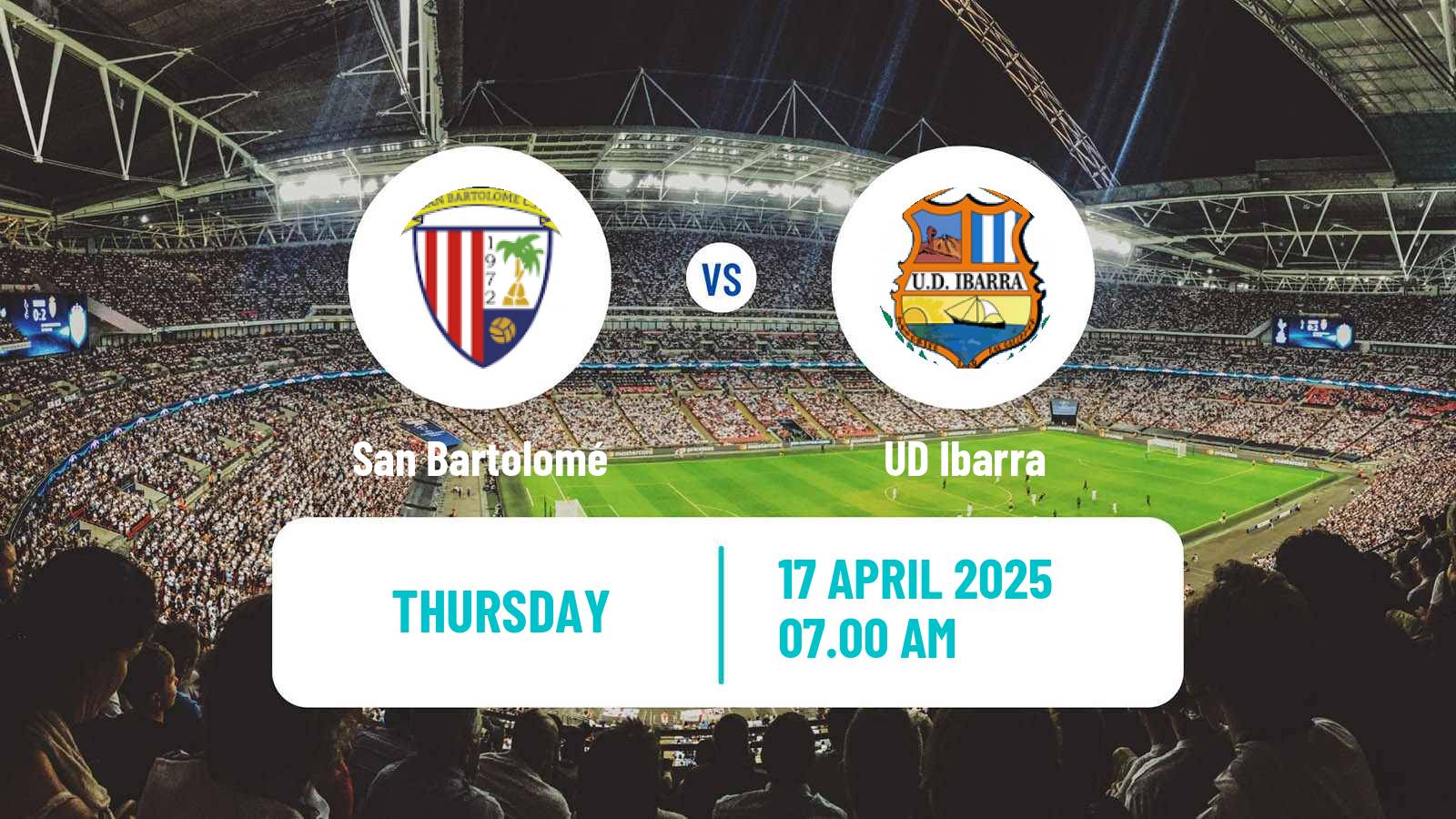 Soccer Spanish Tercera RFEF - Group 12 San Bartolomé - Ibarra