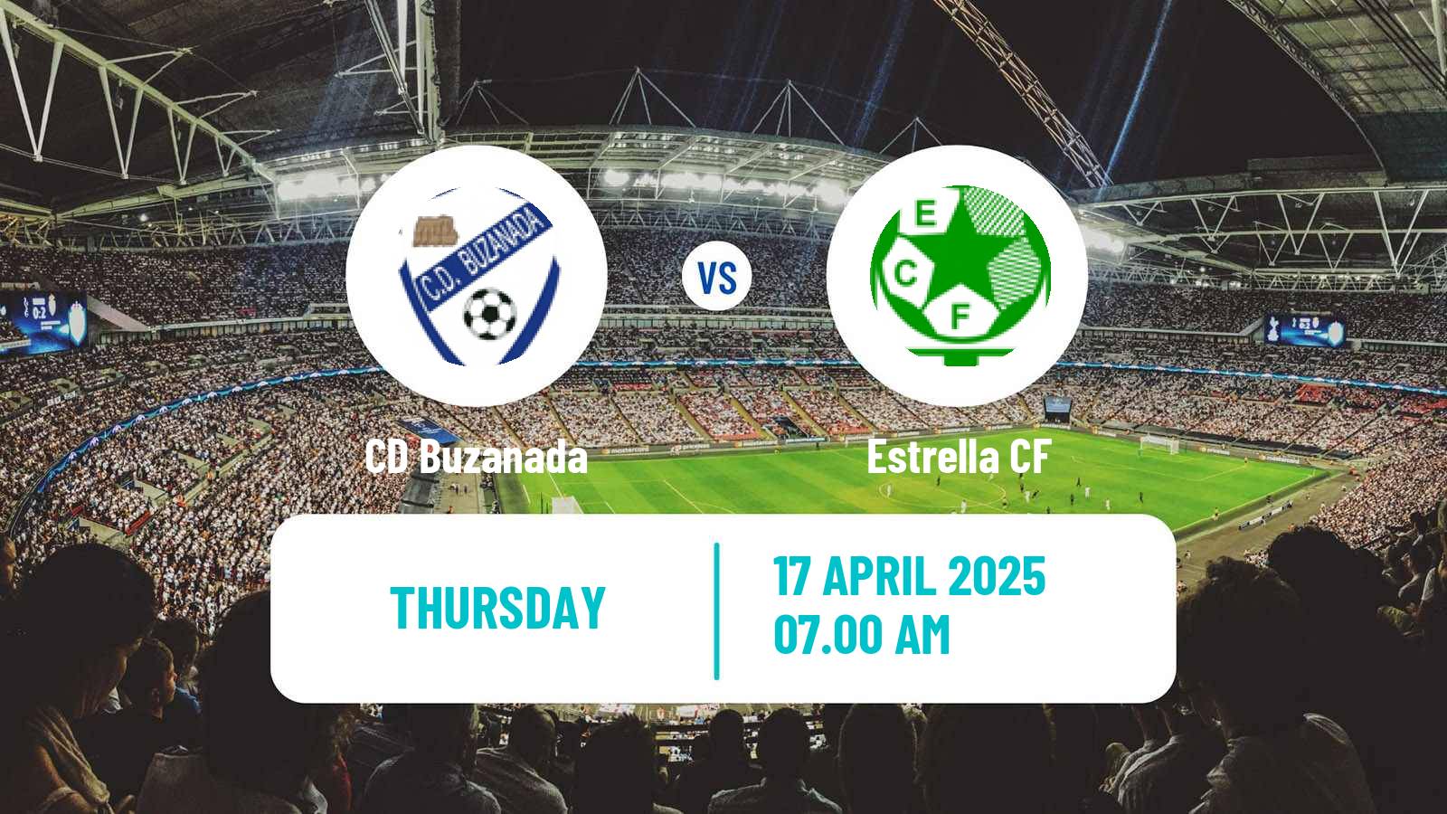 Soccer Spanish Tercera RFEF - Group 12 Buzanada - Estrella