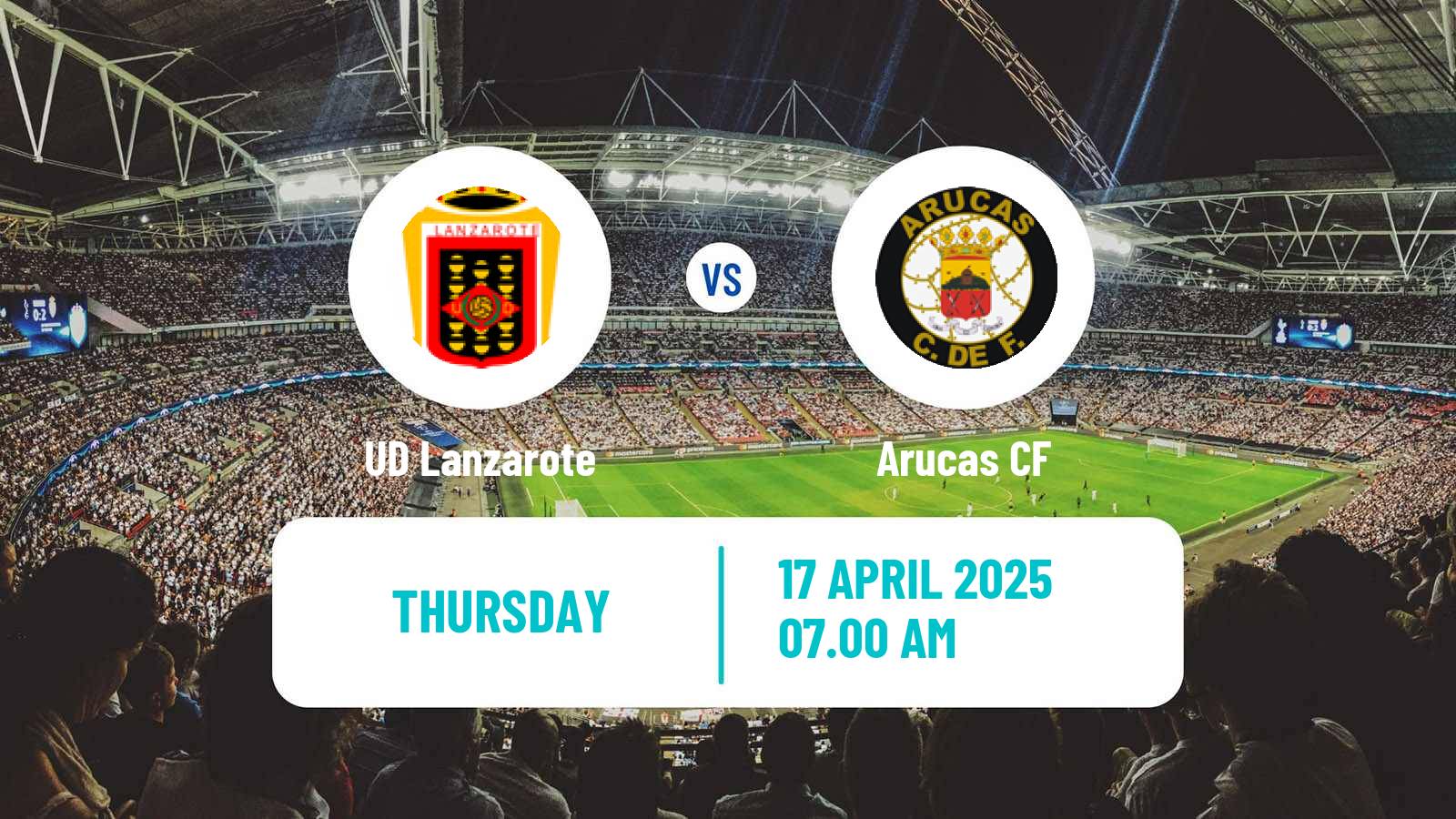 Soccer Spanish Tercera RFEF - Group 12 Lanzarote - Arucas
