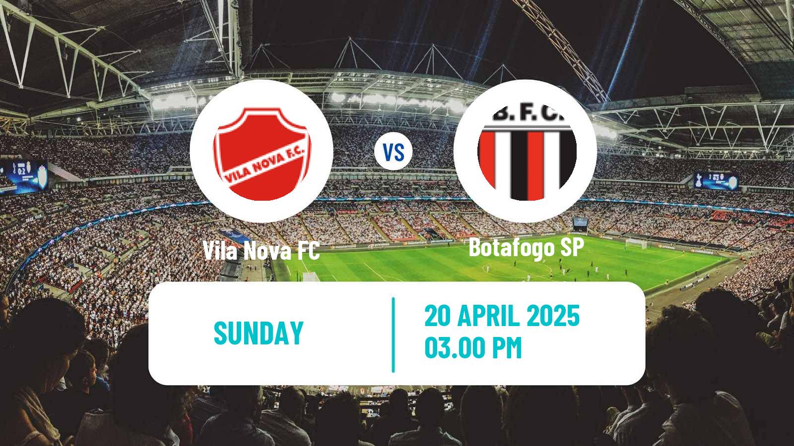 Soccer Brazilian Serie B Vila Nova - Botafogo SP