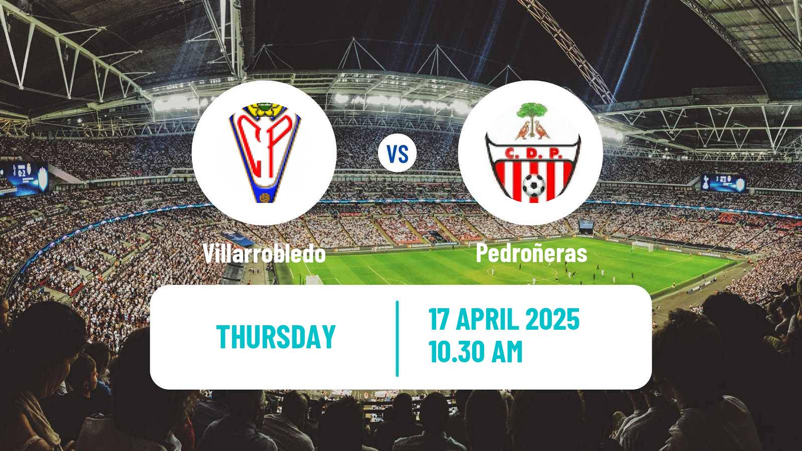 Soccer Spanish Tercera RFEF - Group 18 Villarrobledo - Pedroñeras