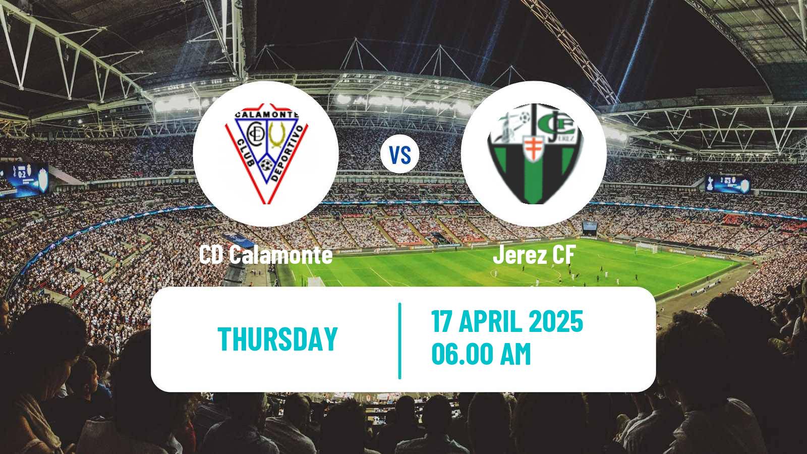 Soccer Spanish Tercera RFEF - Group 14 Calamonte - Jerez