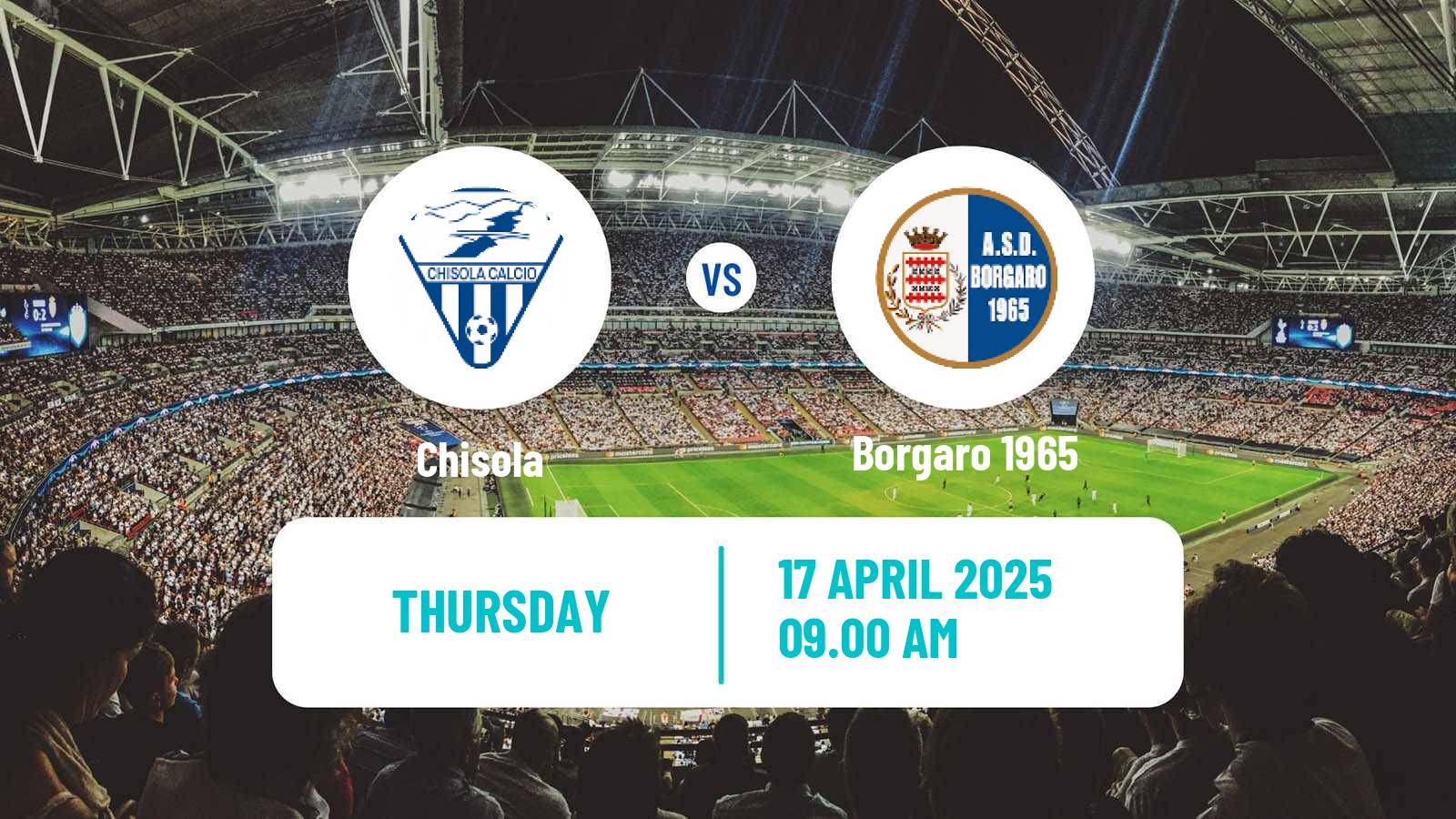 Soccer Italian Serie D - Group A Chisola - Borgaro