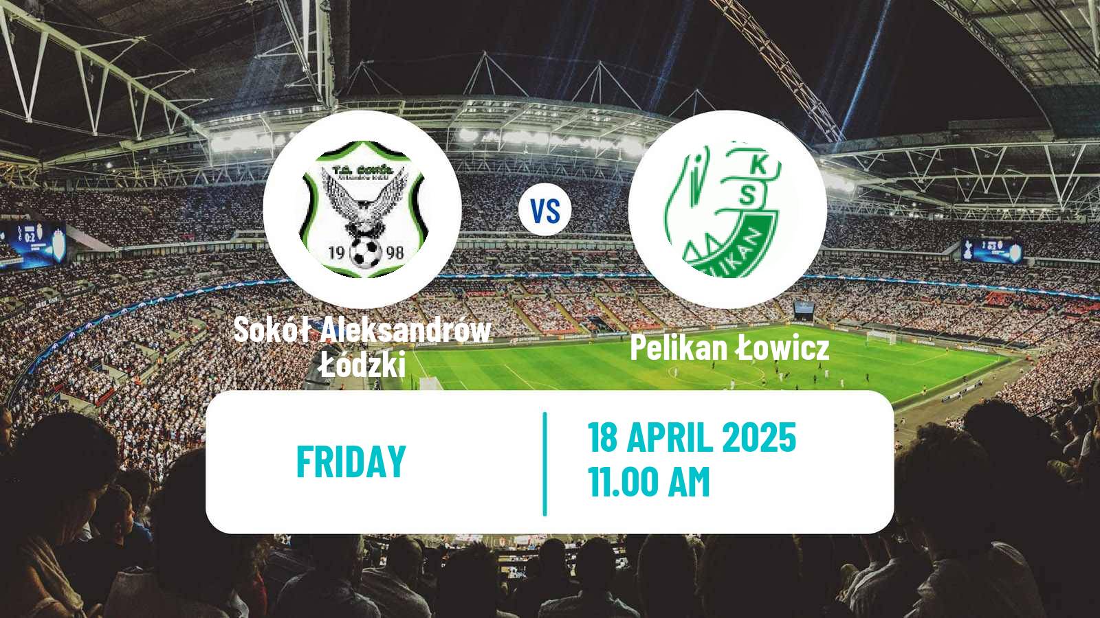 Soccer Polish Division 3 - Group I Sokół Aleksandrów Łódzki - Pelikan Łowicz