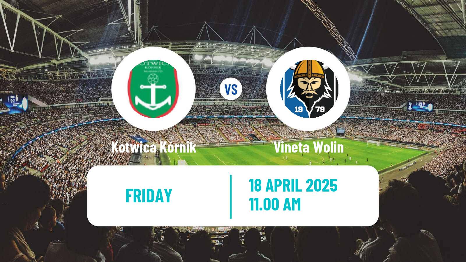 Soccer Polish Division 3 - Group II Kotwica Kórnik - Vineta Wolin