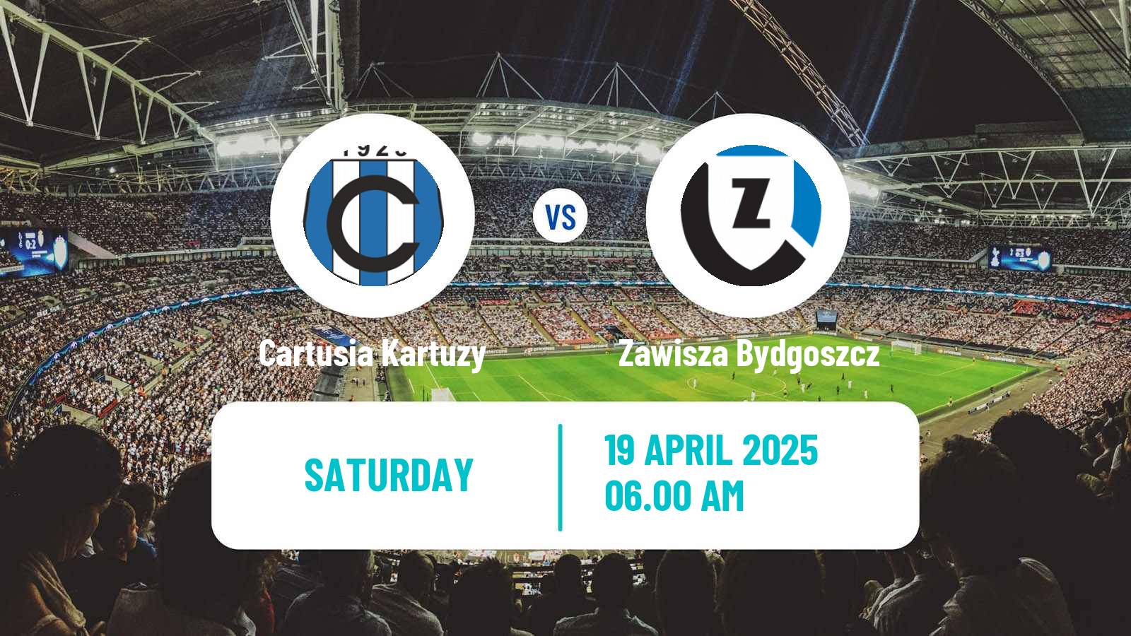 Soccer Polish Division 3 - Group II Cartusia Kartuzy - Zawisza Bydgoszcz