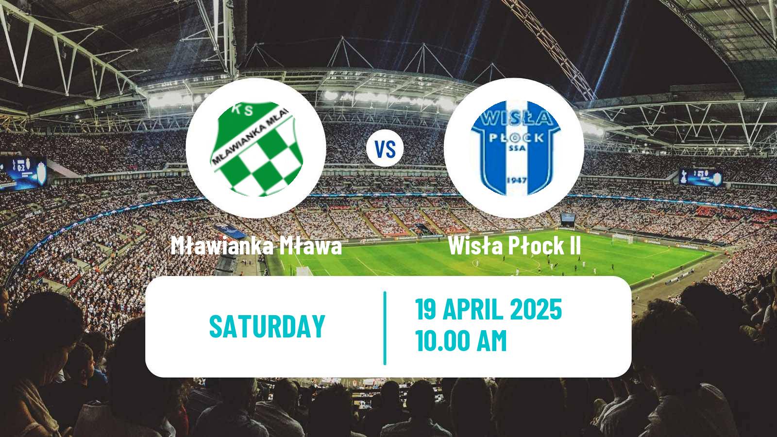 Soccer Polish Division 3 - Group I Mławianka Mława - Wisła Płock II