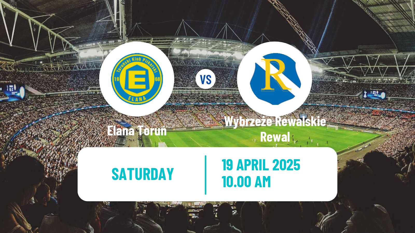 Soccer Polish Division 3 - Group II Elana Toruń - Wybrzeże Rewalskie Rewal