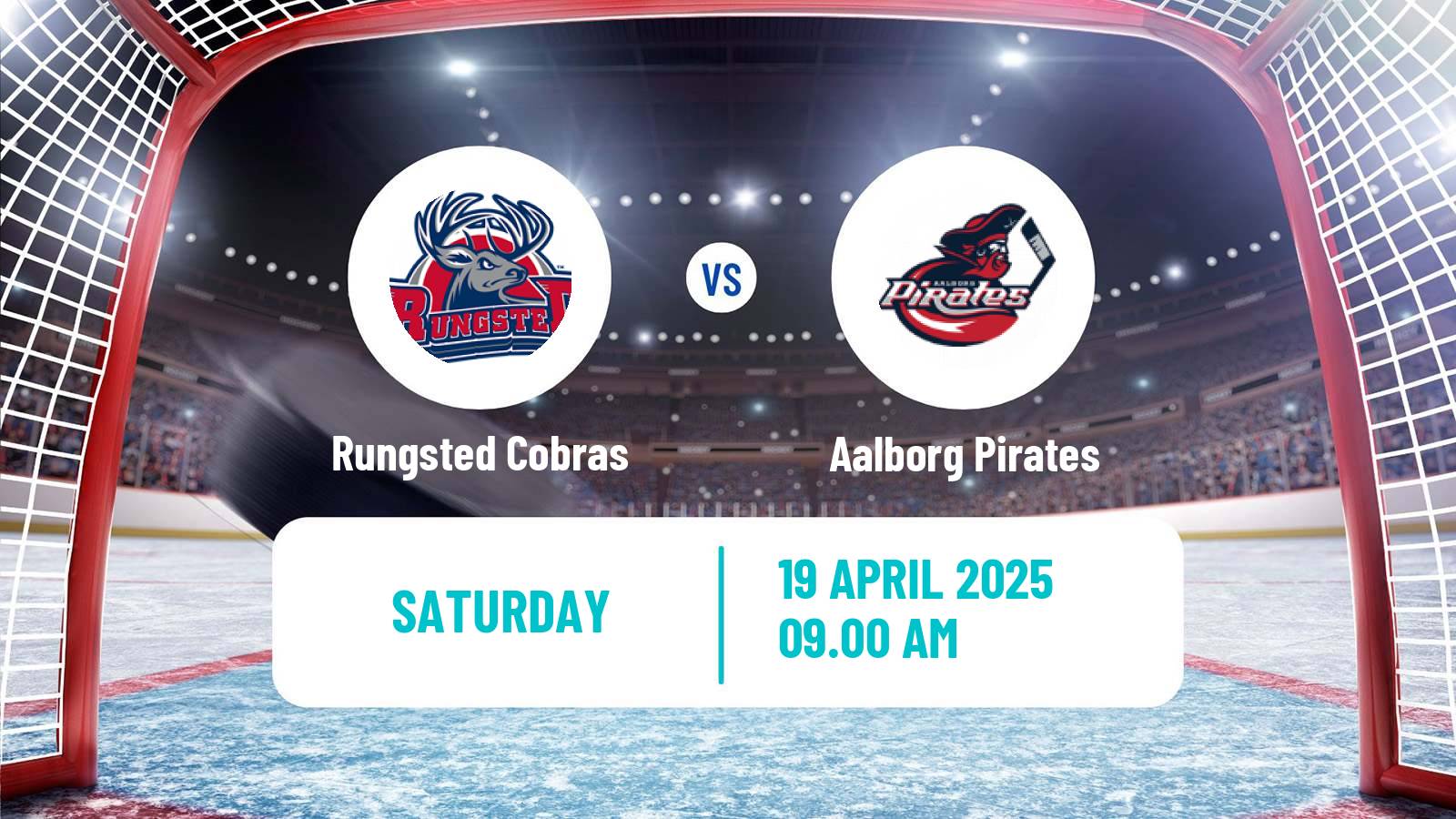 Hockey Danish Ishockey Ligaen Rungsted Cobras - Aalborg Pirates