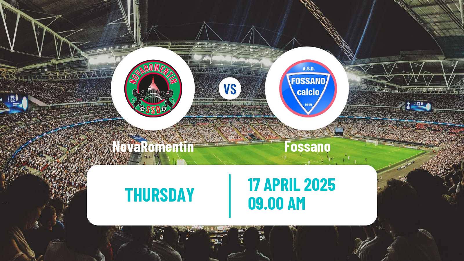 Soccer Italian Serie D - Group A NovaRomentin - Fossano