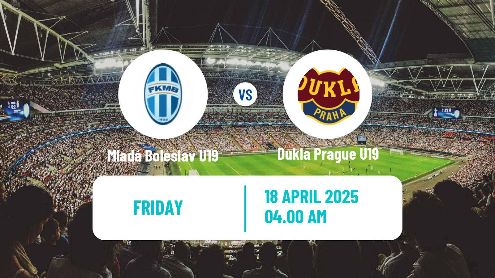 Soccer Czech U19 League Mladá Boleslav U19 - Dukla Prague U19