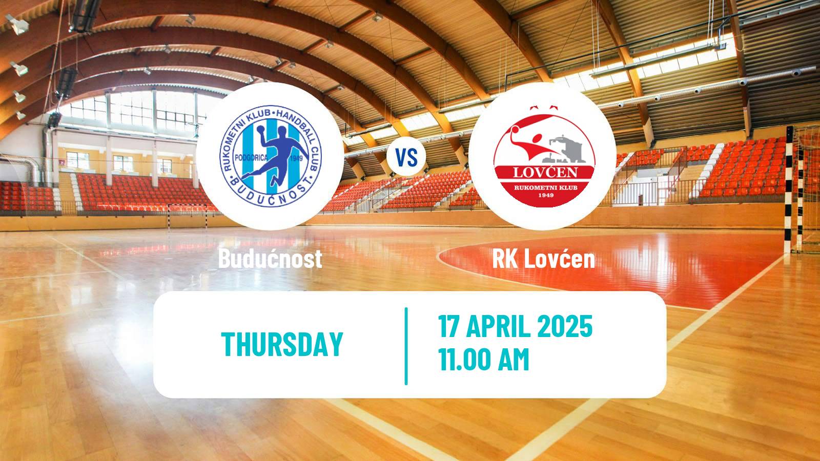 Handball Montenegrin Prva liga Handball Budućnost - Lovćen