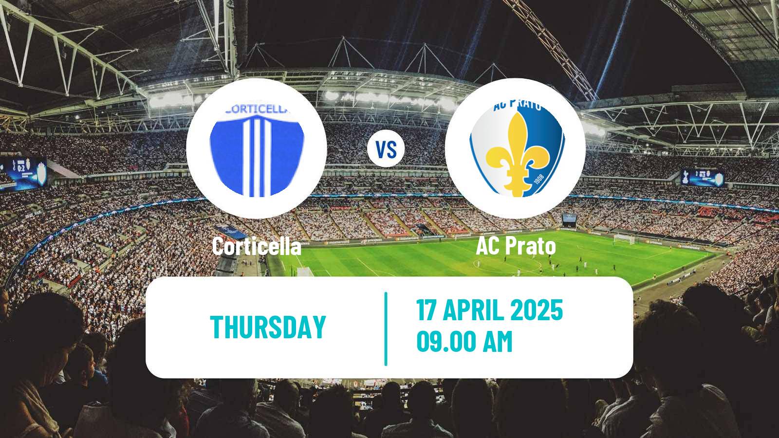 Soccer Italian Serie D - Group D Corticella - Prato