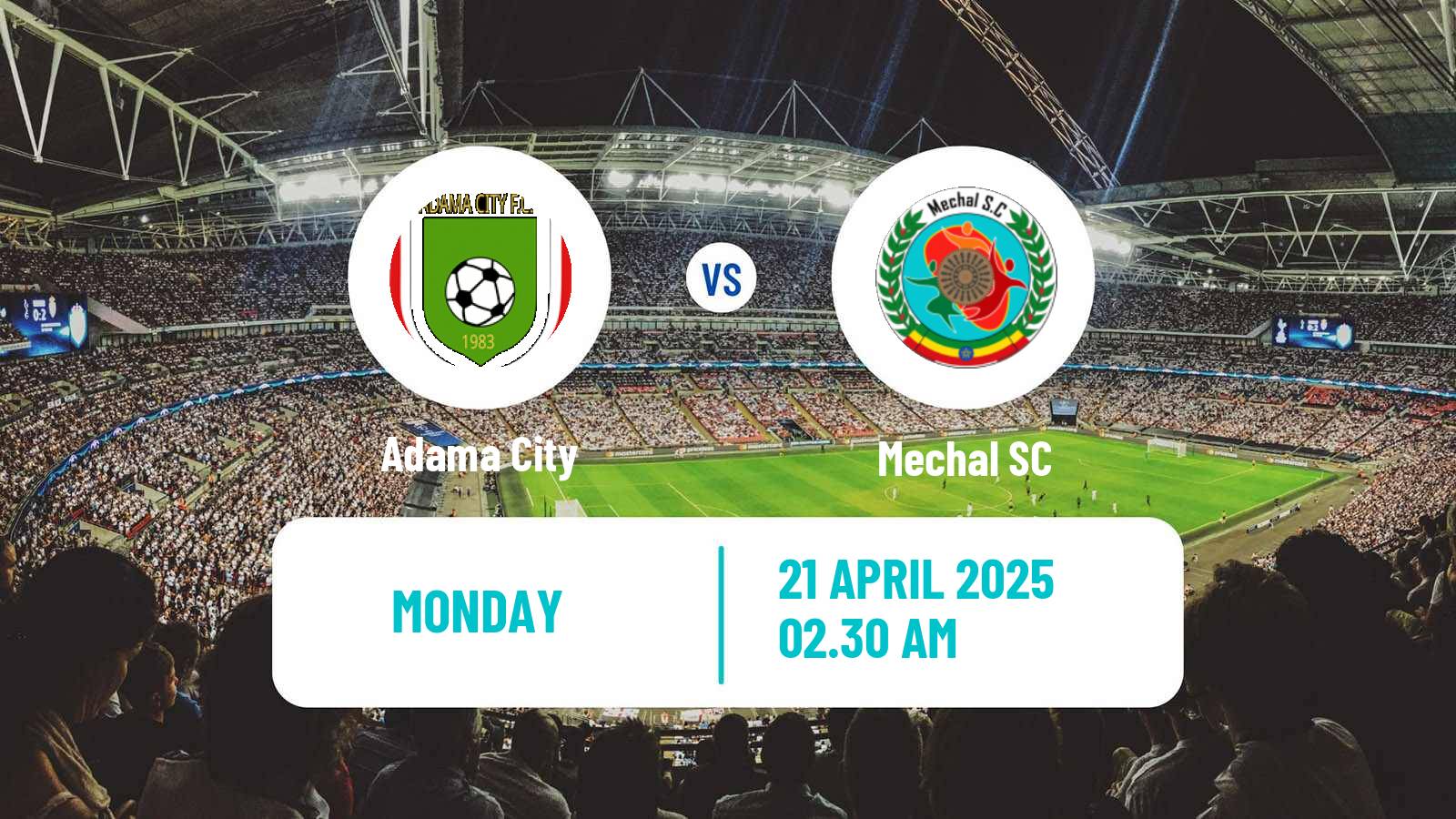 Soccer Ethiopian Premier League Adama City - Mechal