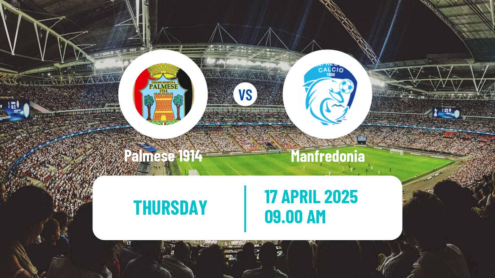 Soccer Italian Serie D - Group H Palmese 1914 - Manfredonia