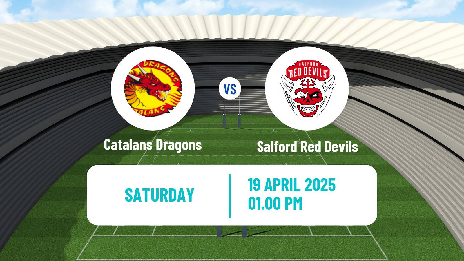 Rugby league Super League Rugby Catalans Dragons - Salford Red Devils